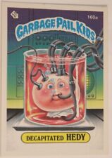 Decapitated Hedy Vintage Garbage Pail Kids 160A Trading Card 1986 picture