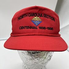 AMERICAN CHEMIST SOCIETY NORTH CAROLINA SECTION CENTENNIAL 1896-1996 HAT VINTAGE picture