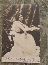 Lot of 2 Pre-1910 Real Photo Postcards Beauties Writing Letters picture