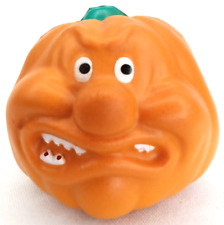 Halloween Anthropomorphic Pumpkin Foam Squishy Toy Vintage Cute Spooky Decor picture