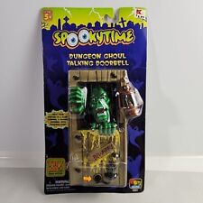 Vintage 2001 SpookyTime Dungeon Ghoul Talking Doorbell  NOS Toy 2851 Halloween picture