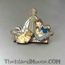 Rare Disney DIS DS Belle Sheep Reading Fountain 30 Beauty Beast Pin (U1:155459) picture