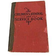 Childrens Hymnal & Service Book 1929 United Lutheran Church in America Vintage picture