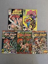 Marvel Feature Red Sonja Lot Issue #2, #3, #6, #11, And #12. In Decent Condition picture