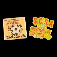 2 SCSA South Central Soccer Academy Award Pins/Lapel Pins picture