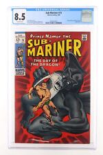 Sub-Mariner #15 - Marvel Comics 1969 CGC 8.5 Dragon Man and Doctor Dorcas appear picture