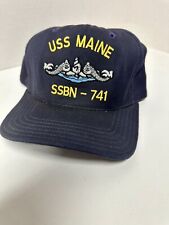 NEW USS MAINE SSBN-741 CAP MADE IN USA ONE SIZE FITS MOST picture