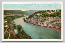 Postcard Kentucky River From High Bridge Near Lexington Kentucky picture