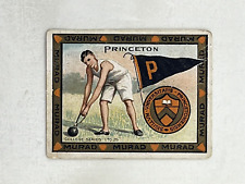 Princeton 1910 Murad Cigarettes College Series T51 Vintage Mini Trading Card picture