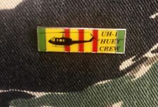 HUEY HELICOPTER VIETNAM SERVICE RIBBON UH-1 CREW PIN ARMY MARINES NAVY AIR FORCE picture
