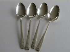 Vintage Milady Pattern 4 Serving Spoons Oneida Community Silver Plate 1940 picture