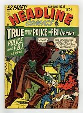 Headline Comics #35 GD+ 2.5 1949 picture