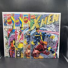 1991 Marvel - X-Men Lo Of 5 Issue #’s 1, 1, 1, 1 & 3  Jim Lee Cover -(B57)(22) picture