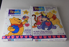 Disney's Winne the Pooh Valentines Cards & Static Cling Kit picture