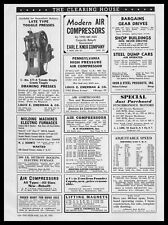 1936 Earl E. Knox Co. Erie Pennsylvania Modern Air Compressors Vintage Print Ad picture