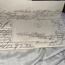 Antique 1927 Letter from Lovilia Iowa IA Mentions Little Brown Church (Nashua?) picture