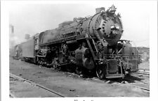 May 1940 Locomotive #6418 Brewster, Ohio W&LE Vtg Photo 3.25