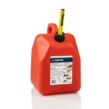 Gasoline Can 5 Gallon Volume Capacity, Red Gas Can Fuel Container picture