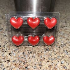 Creative Memories Mini Heart Valentine Magnets RARE 6 Total picture