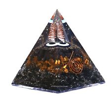 Organite Orgone Pyramid Extra Large 95 MM - Orgone Energy Pyramid with Evil E... picture