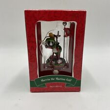 2000 Marvin the Martian playing golf Ornament Looney Tunes Warner Brothers picture