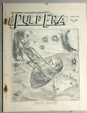 THE PULP ERA #66 (1967) vintage pulps fanzine with WWI air war drawings VG/VG+ picture