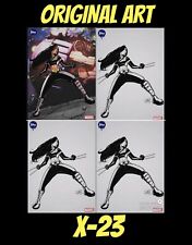 Topps Marvel Collect     X-23 ORIGINAL ART 3 B&W 1 TILT picture