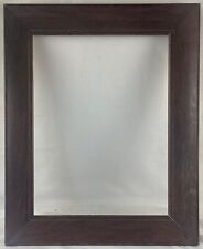 Antique Frame Wood Vintage Profilrahmen Oak Rebate Size 16 13/16x12 13/16in picture