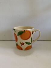 Starbucks 2006 coffee cup mug ORANGES FLOWERS RARE BEAUTIFUL COLLECTIBLE picture