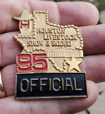 Houston Livestock Show and Rodeo Pin - 1995 
