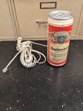 Vintage 1980s Collectible Budweiser Beer Can Telephone  picture