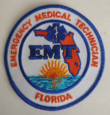 Rare FLORIDA EMERGENCY MEDICAL TECHNICIAN EMT PATCH Vintage Original picture