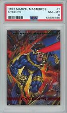 1993 Marvel Masterpieces 7 Cyclops  PSA 8 picture