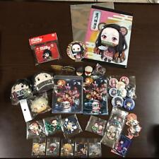 Demon slayer Kimetsu No Yaiba Goods lot set 35 Tin badge Figure Blu-ray Seal   picture
