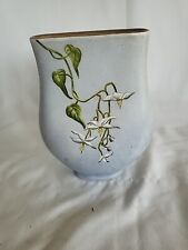 Antique Double Sided Vase IVW Bird/Flowers Jersey City Pottery 1881 signed picture