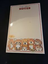Vintage Critter Sitters NIP Notepad picture