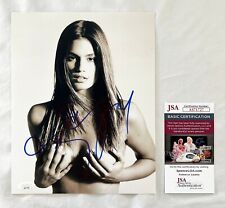 Cindy Crawford Signed 8x10 Photo JSA 2 COA picture