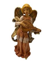 Vintage Depose Fontanini Simonetti Angel with Mandolin #252  Figurine 6.5