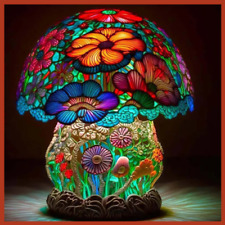 Psychedelic Flower Novelty Table Mushroom Lamp picture
