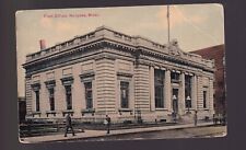 VTG Postcard Antique 1907-15, Post Office Holyoke Massachusetts picture