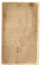 Antique Photograph Leon Gustafsen Boy Boots picture