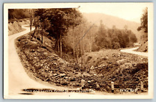 RPPC Vintage Postcard - Turn & Curves Route 50 up Laurel Mtn. W. Virginia picture