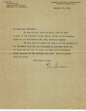 “Connecticut Senator” William H Barnum Hand Signed TLS Dated 1925 picture