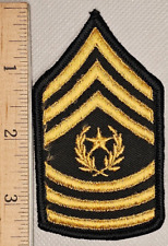 U.S. Army Command Sergeant Major Rank Patch picture