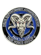 Rare US Drug Enforcement Administration DEA Atlanta Task Force Challenge Coin 3H picture