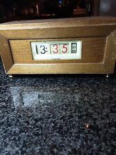 Vintage 1965 Pennwood Tymeter Numechron Flip Clock Model No. 851, Very Hot item  picture