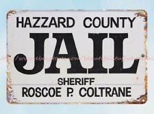 Hazzard County Jail metal tin sign latest wall decoration ideas picture
