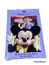 VINTAGE WALT DISNEY TRAVEL CO. Poster MICKEY MOUSE picture