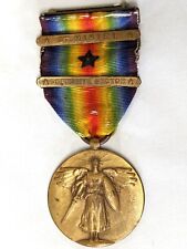 Scarce WW1 US Victory Medal with Star Gallantry device picture