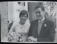 1969 Press Photo Newlyweds Mr.and Mrs.Michael Wollan killed by an auto accident. picture
